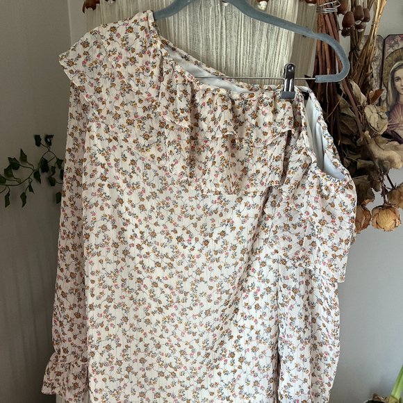 Torrid One Shoulder Blouse - Picture 1 of 4